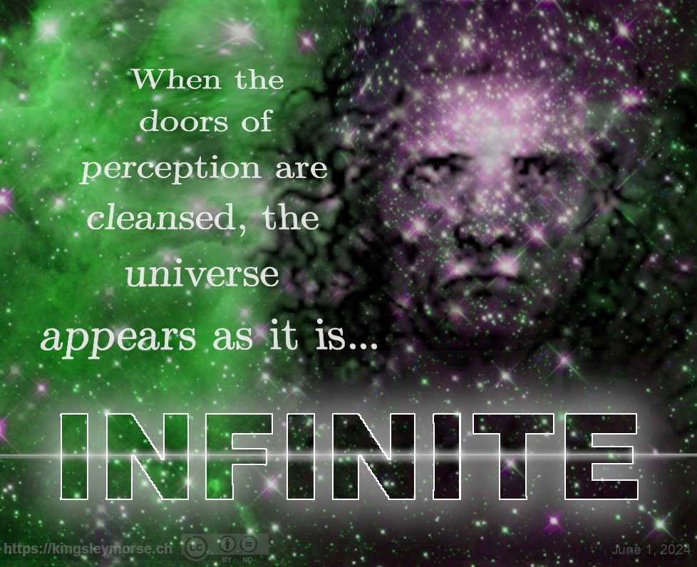 William Blake, The doors of perception and NASA